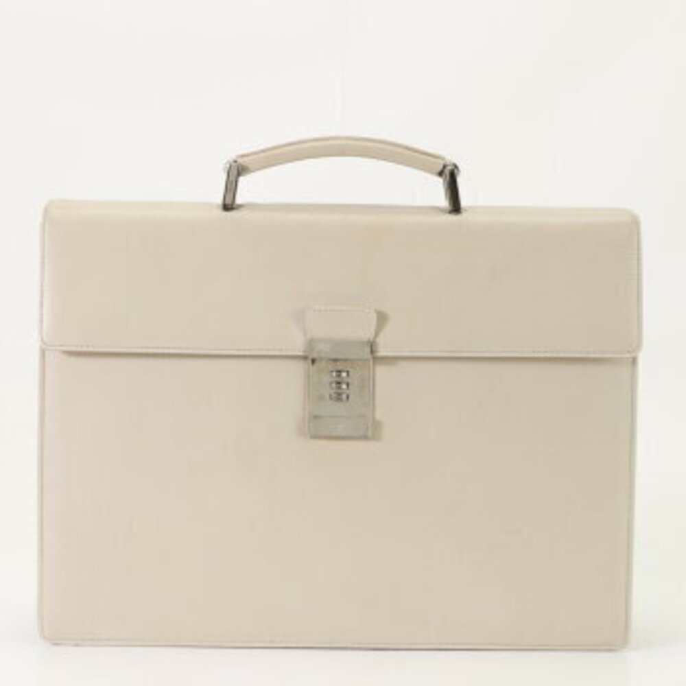 Prada Saffiano leather business bag briefcase tote
